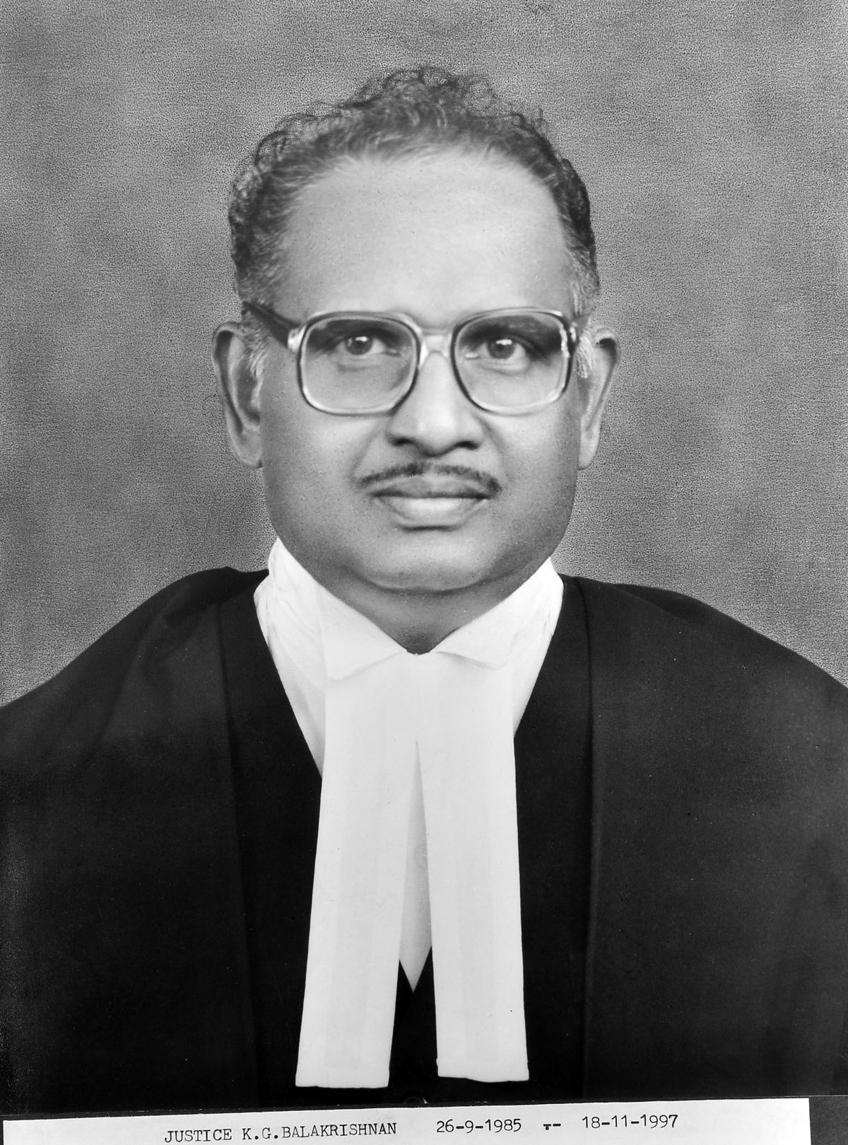 Justice K G Balakrishnan